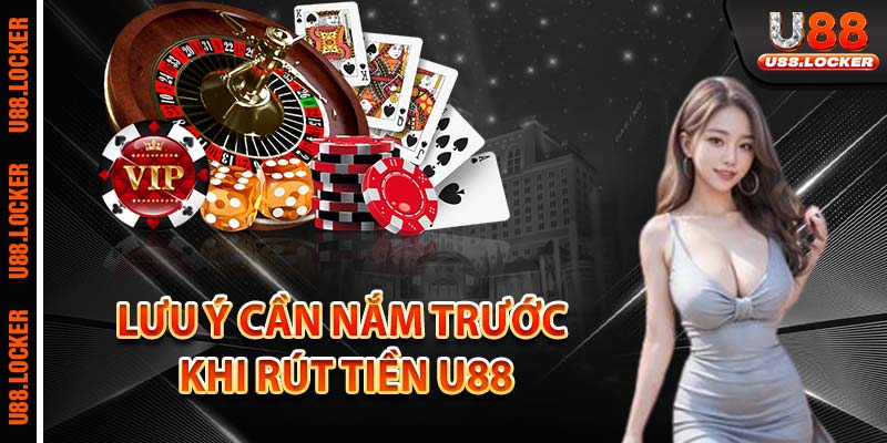 Lưu ý cần nắm trước khi rút tiền U88